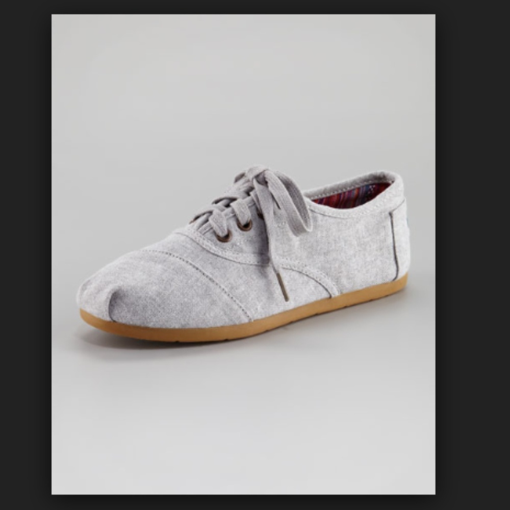 Toms Laced Light Grey shoes